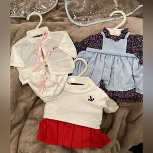 NOJO 1970s Vintage doll outfits NWTs (set/3)